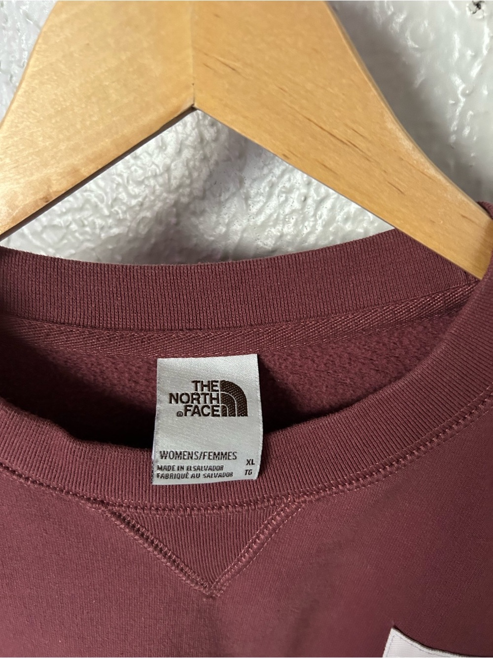 The North Face Crewneck Sweatshirt - Maroon - Picture 4 of 5
